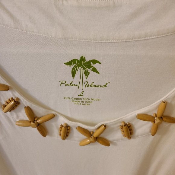 Palm Island Beaded Sun Dress - Picture 3 of 5